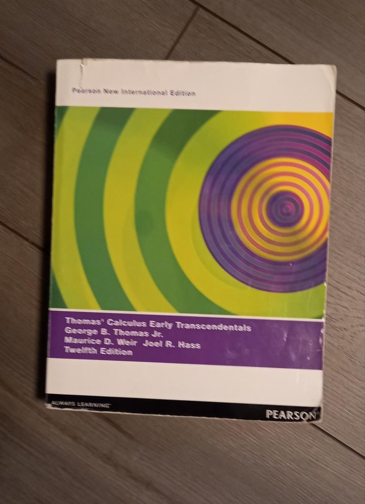 Thomas  Calculus Early Transcendentals, Ophalen, Gelezen, WO