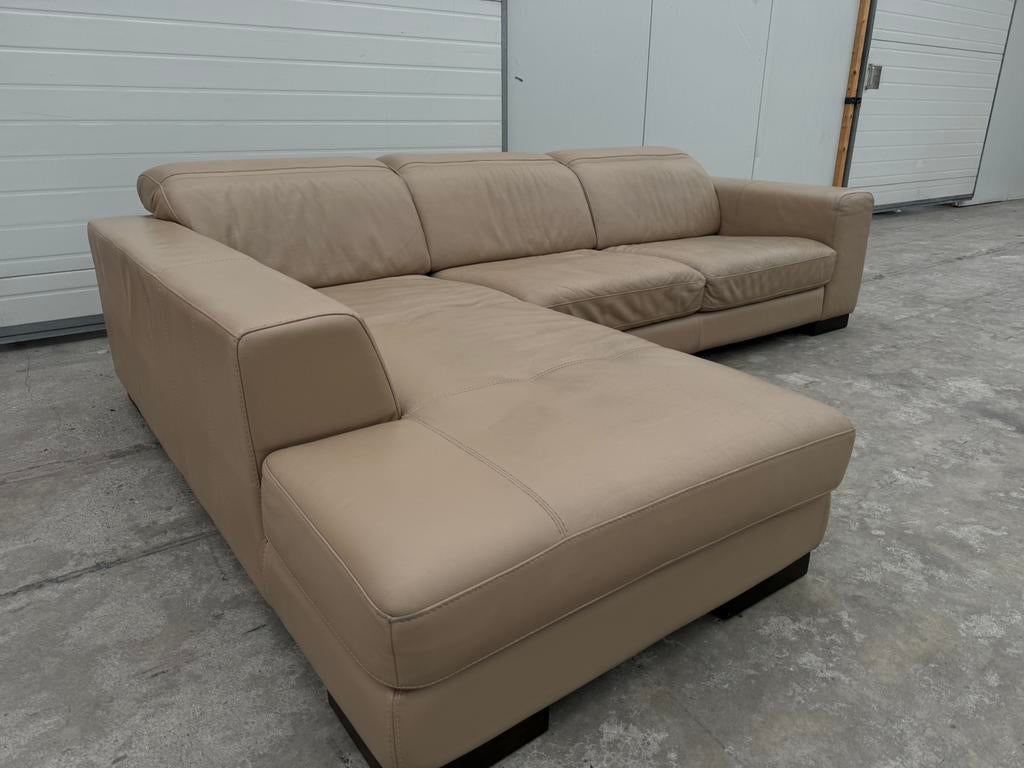 Leren Montèl Hoekbank (288 cm) | Bezorgoptie, Montèl, 250 tot 300 cm, Mijnsherenweg, Hoekbank