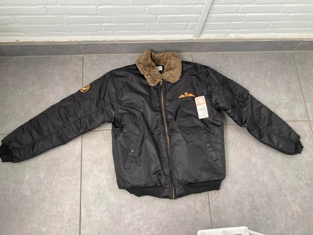 Bomberjack, Kleding | Heren, Ophalen of Verzenden, Nieuw, Maat 52/54 (L), Zwart