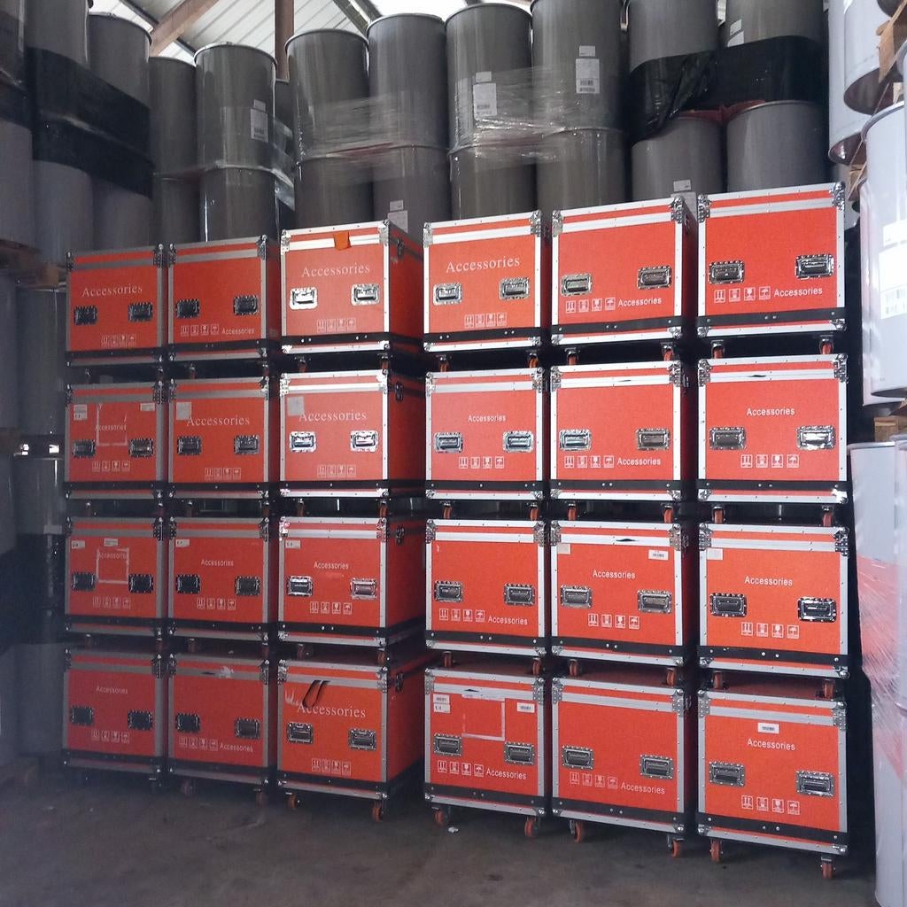 Flightcases, flightcase 120cm x 60cm x 60cm. Used., Ophalen, 100 cm of meer, 60 cm of meer, Bak of Kist