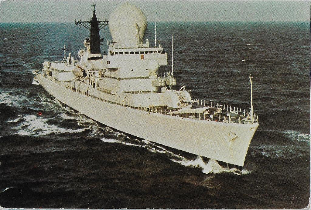 Motorschip Tromp gelopen Ansichtkaart ( 1626 ), Ophalen of Verzenden, 1980 tot heden, Gelopen