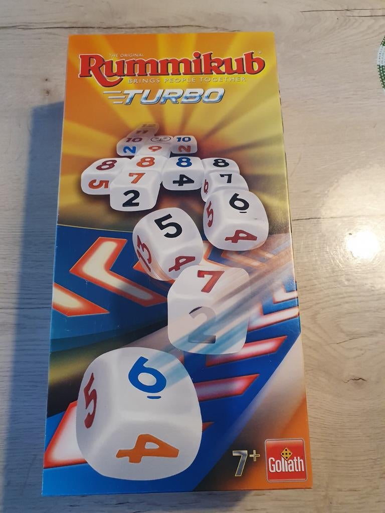 Rummicub Turbo, Een of twee spelers, Ophalen of Verzenden, Nieuw, Goliath