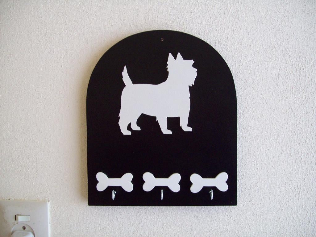 West Highland white terrier riemkapstokjes en bakhouders, Dieren en Toebehoren, Ophalen of Verzenden, Nieuw