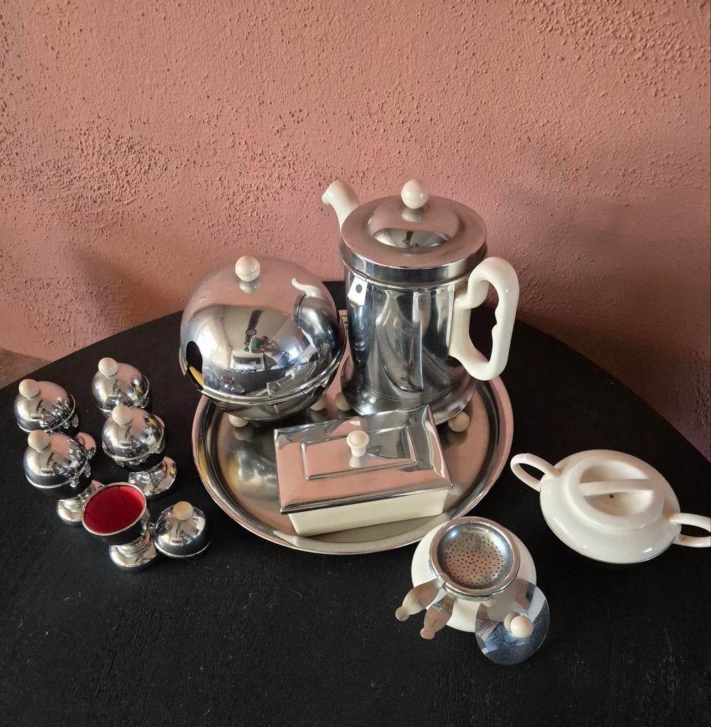 Vintage theeservies van Benraad, Antiek en Kunst, Ophalen