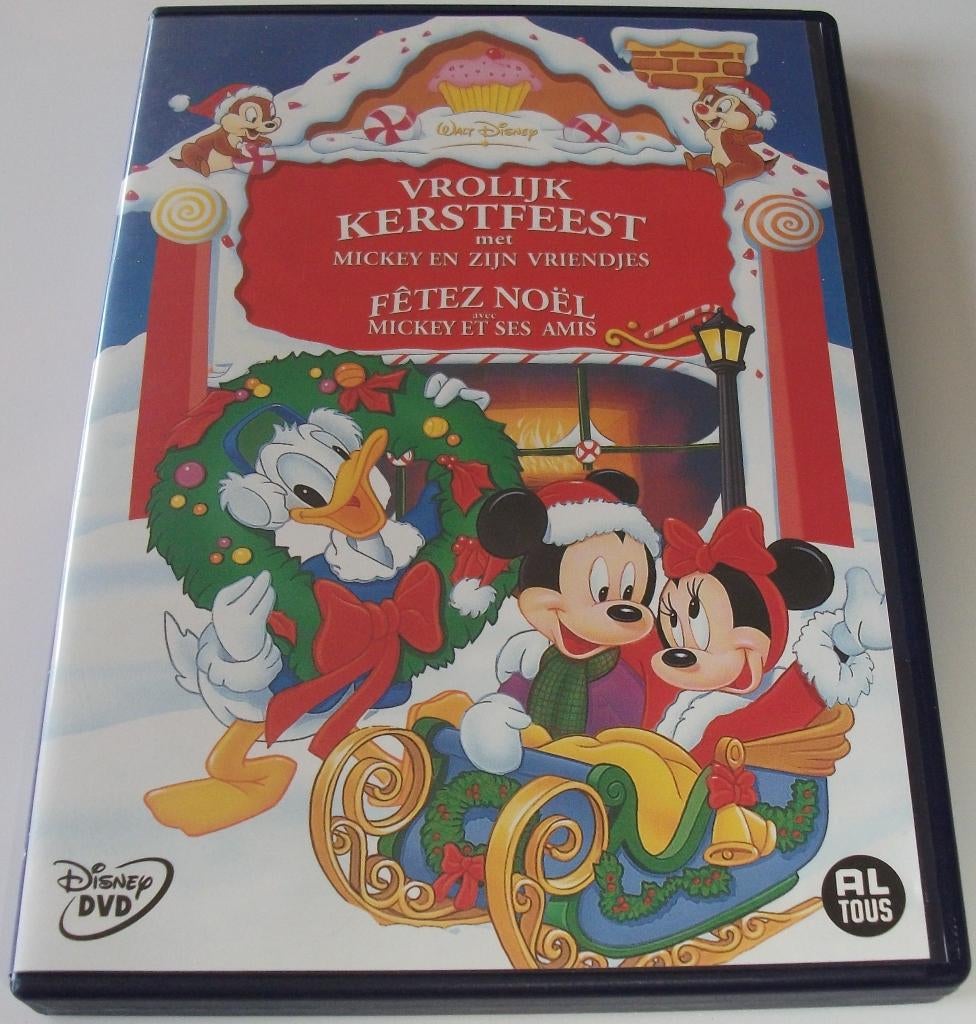 Dvd *** VROLIJK KERSTFEEST *** Walt Disney, Tekenfilm, Ophalen of Verzenden, Zo goed als nieuw, Alle leeftijden