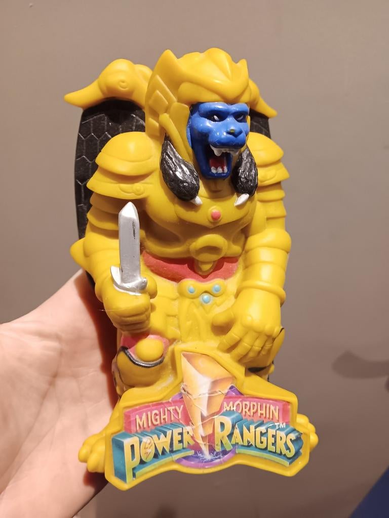 Power rangers spaarpot jaren 90, Kinderen en Baby's, Speelgoed | Actiefiguren, Ophalen of Verzenden, Zo goed als nieuw