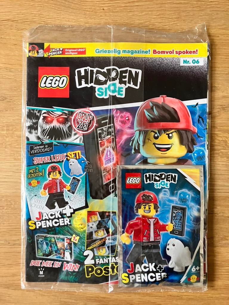 Lego tijdschrift Hidden Side met Lego, Kinderen en Baby's, Speelgoed | Duplo en Lego, Ophalen of Verzenden, Zo goed als nieuw