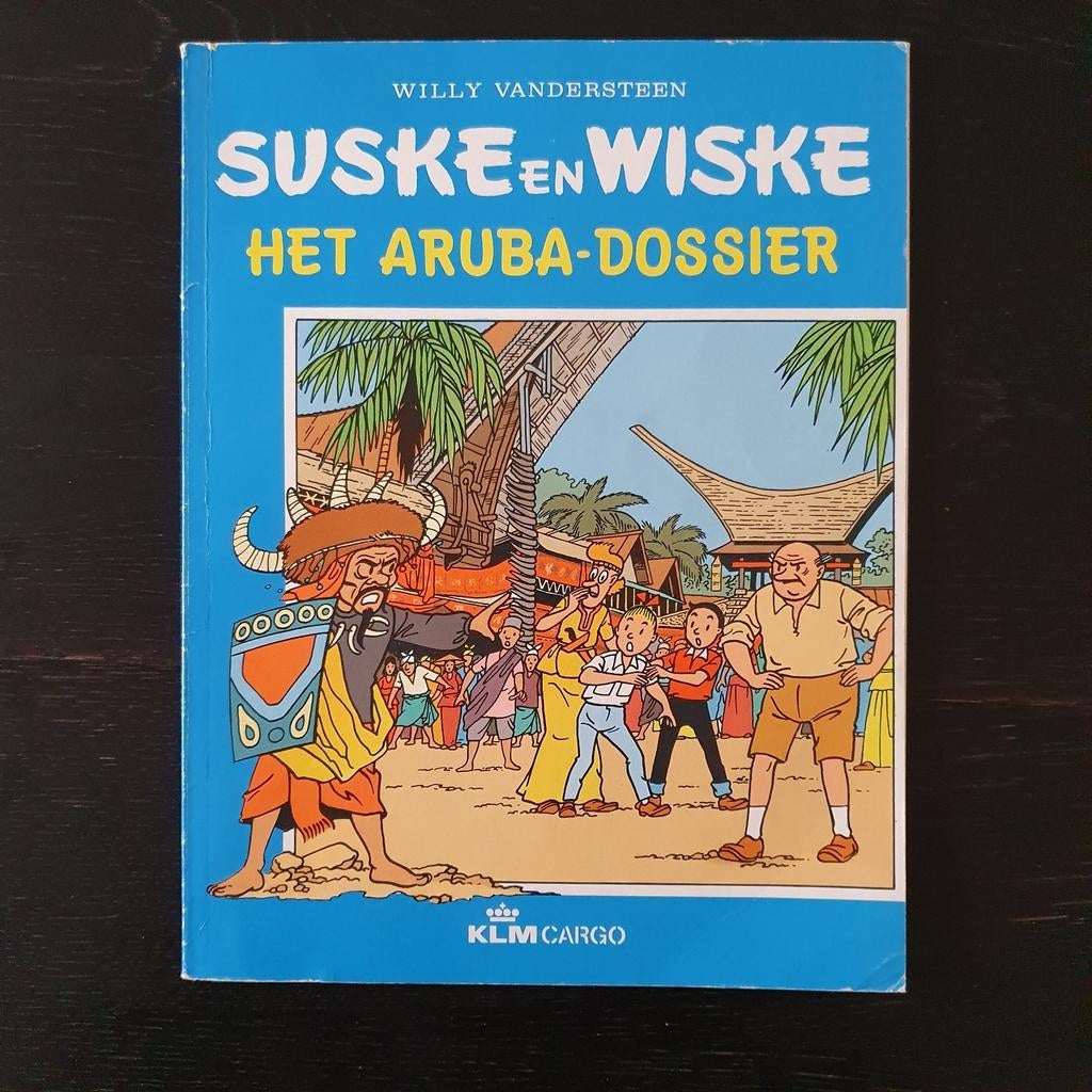 Suske en Wiske Het Aruba-dossier, misdruk, Eén stripboek, Ophalen of Verzenden, Gelezen