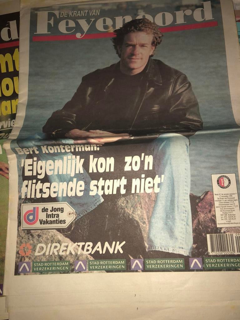 Twee x De krant van Feyenoord, Ophalen of Verzenden, Zo goed als nieuw, Krant