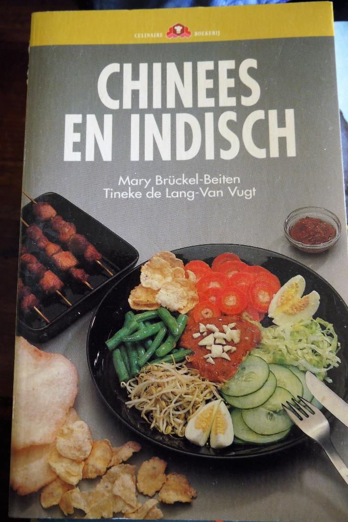 Chinees en Indisch Mary Bruckel Beiten en Tineke de Lang v., Boeken, Kookboeken, Azië en Oosters, Zo goed als nieuw, Mary Bruckel Beiten en Tineke de Lang van Vugt