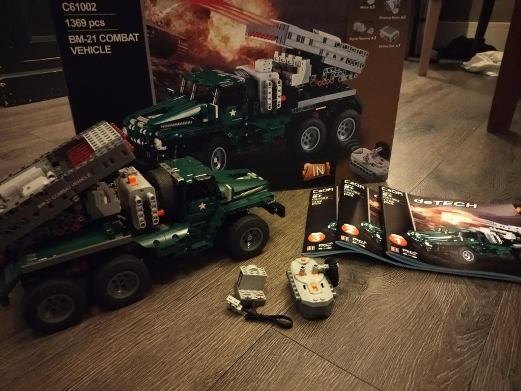 Mooie cada bricks raketwerper., Ophalen of Verzenden, Zo goed als nieuw