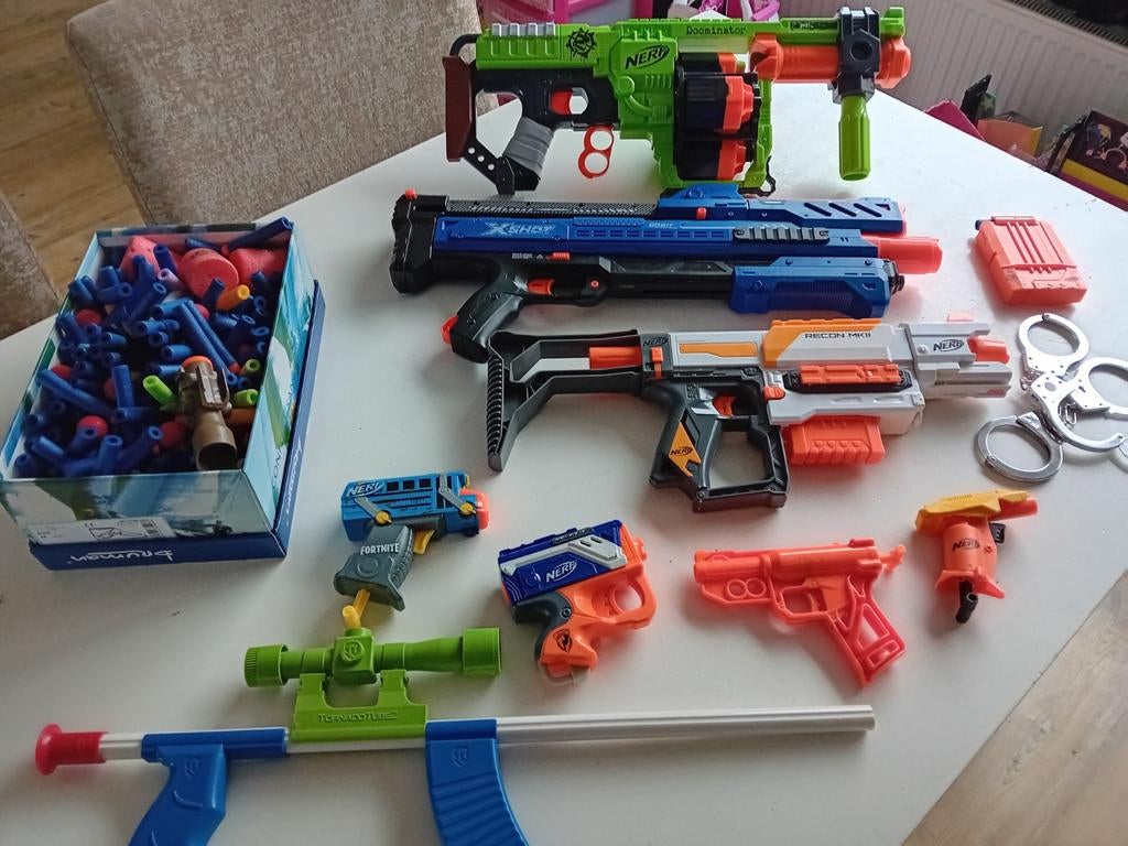 NERF gun's, Ophalen