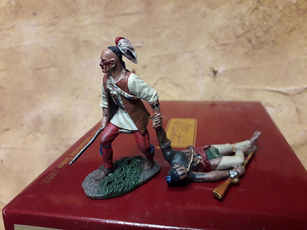 INDIANENSET uit FRENCH & INDIANWAR van W.BRITAIN MINT in OVP, Verzamelen, Poppetjes en Figuurtjes, Ophalen of Verzenden, Nieuw