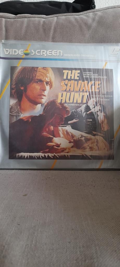 Laserdisc  The Savage Hunt   PAL, Ophalen of Verzenden