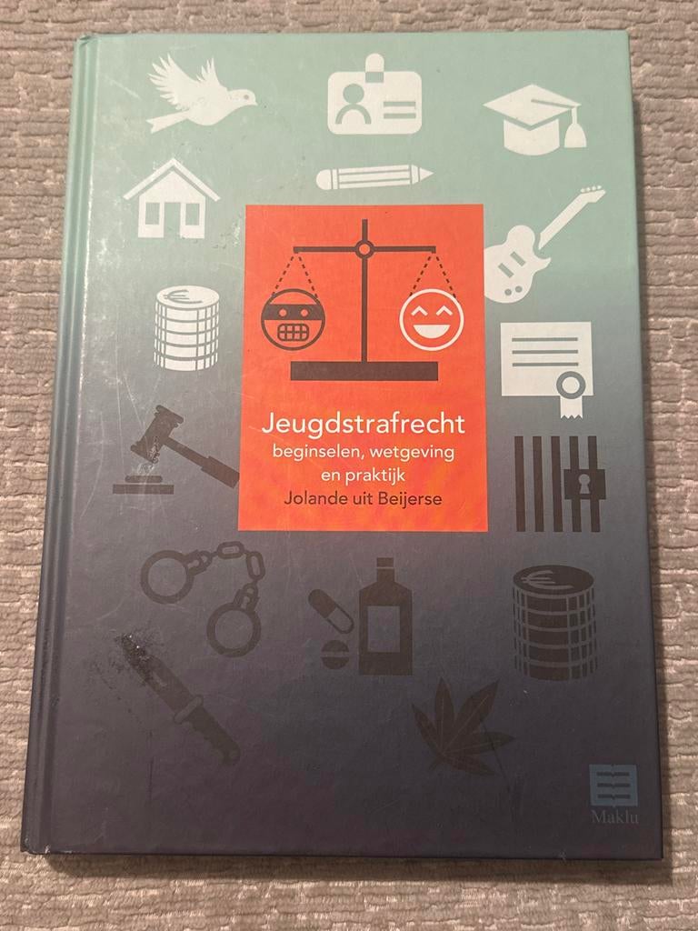 Jeugdstrafrecht: beginselen, wetgeving en praktijk, Boeken, Studieboeken en Cursussen, Gelezen, HBO, Gamma, Ophalen of Verzenden