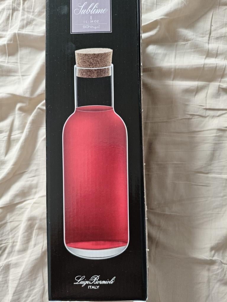 Luigi Bormioli Sublime Waterkaraf - Nieuw, Ophalen of Verzenden, Nieuw