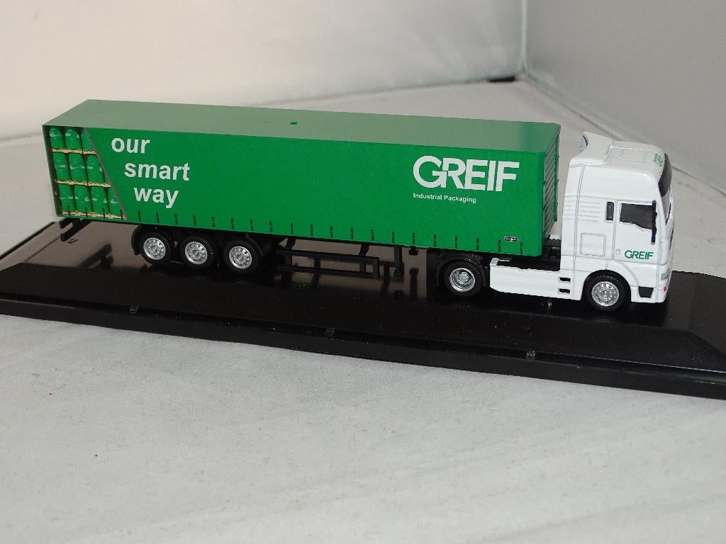 1/87 Holland oto Man Greif, Ophalen of Verzenden, Zo goed als nieuw, Bus of Vrachtwagen, Overige merken