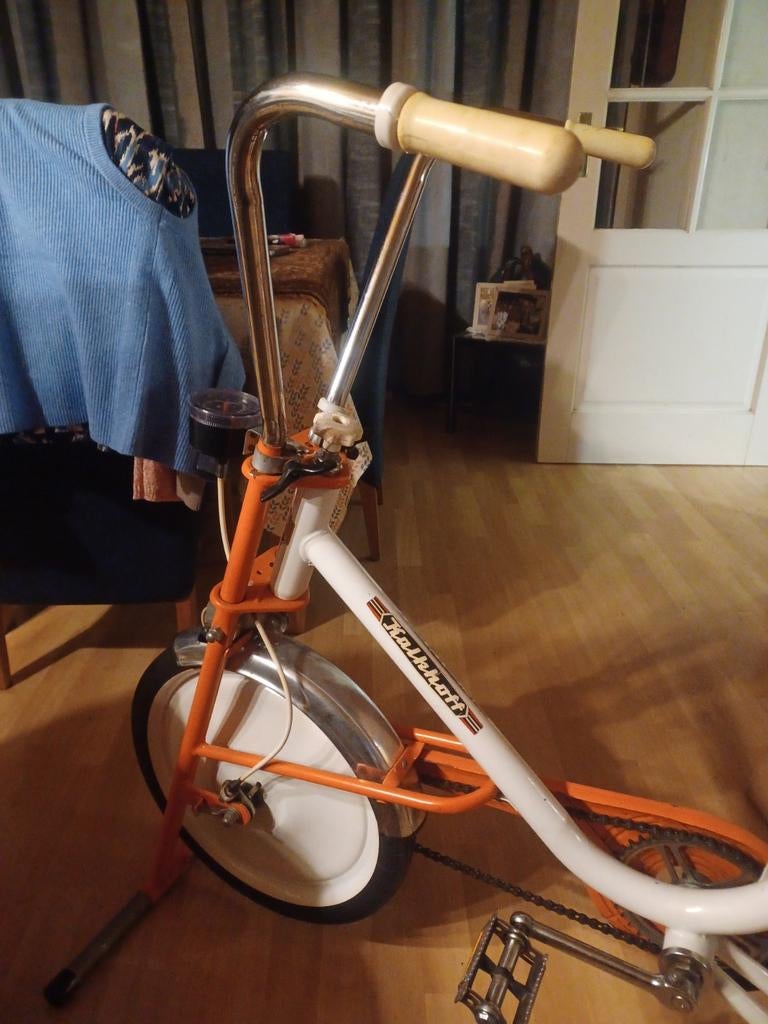 Te koop hometrainer  ziet er nog goed uit, Minder dan 47 cm, Ophalen of Verzenden, Kalkhoff, Jaren '60 of nieuwer