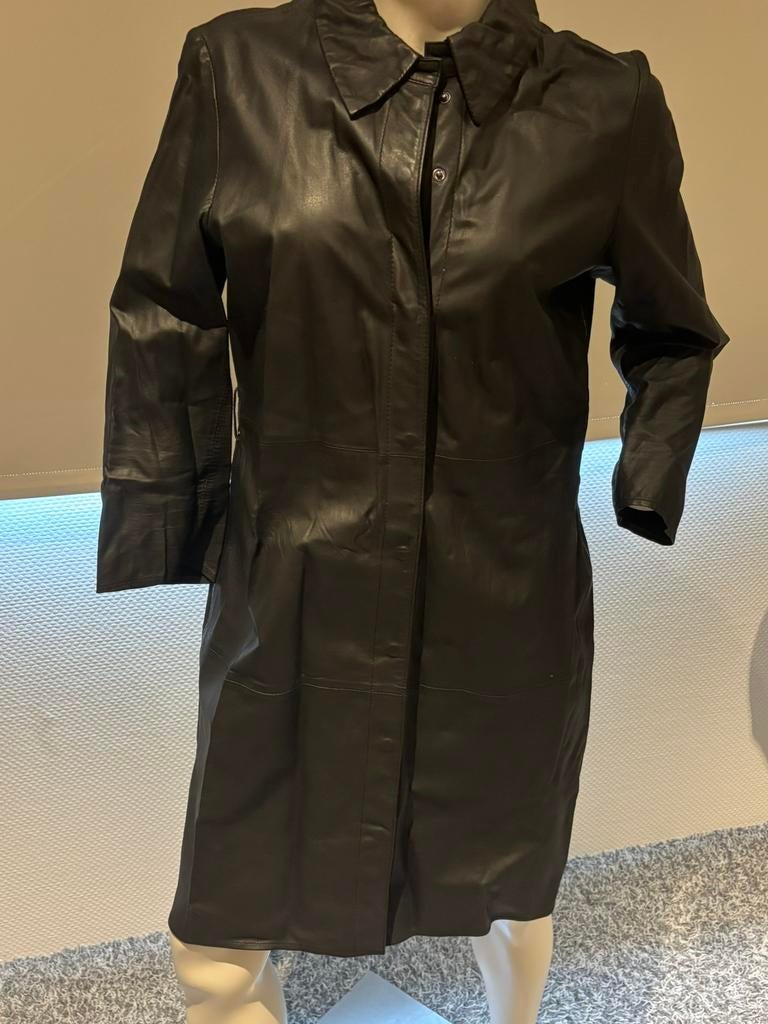 Ibana leren jurk maat 40, Kleding | Dames, Jurken, Maat 38/40 (M), ., Zwart, Ophalen of Verzenden