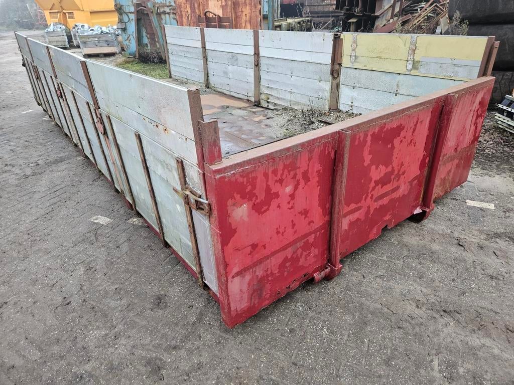 Containerbak kabelsysteem, Ophalen