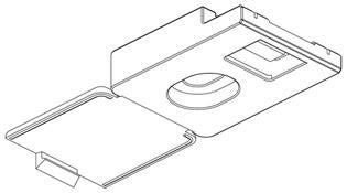 plafondsteun met kap wit set van 8 stuks PF1000/3000, Huis en Inrichting, Verzenden, Wit, Overige typen, Nieuw