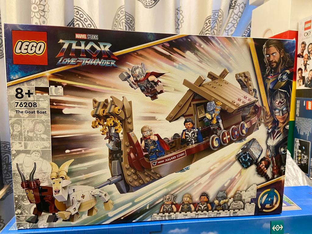 Lego Marvel 76208 The Goat Boat - Zo goed als nieuw!, Ophalen of Verzenden, Zo goed als nieuw, Groter dan 1:32