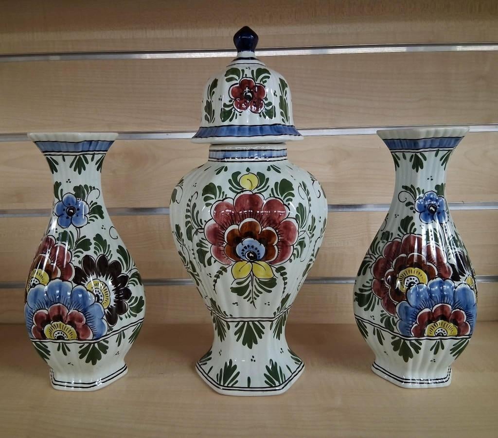 Delfts kaststel, Antiek en Kunst, Antiek | Vazen, Ophalen