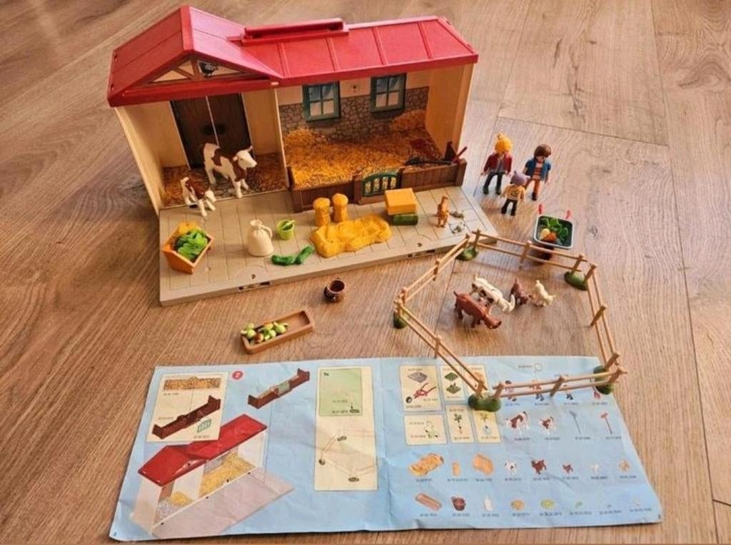 Playmobil Meeneem Boerderij 4897 - Complete Set, Ophalen of Verzenden, Gebruikt, Complete set