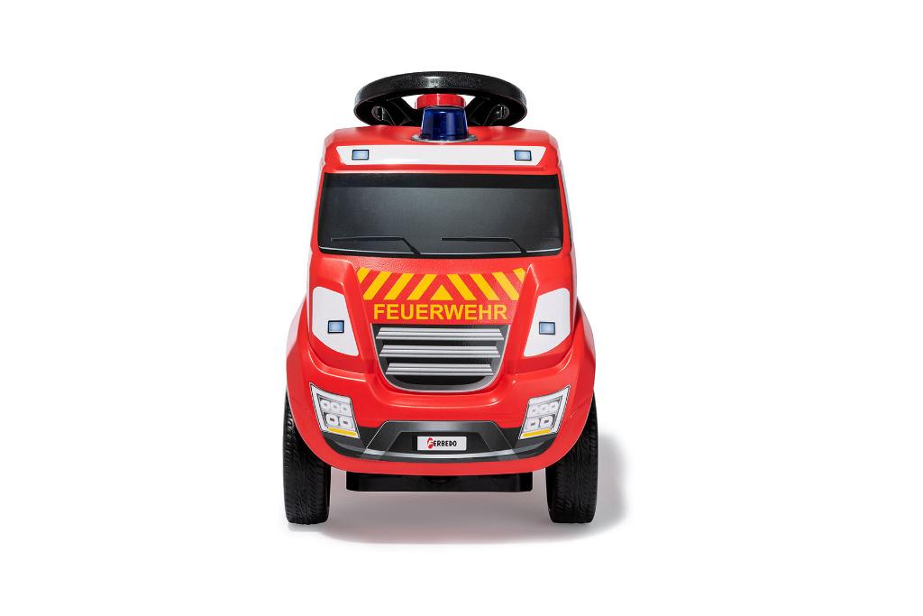 Ferbedo Brandweer + Zwaailamp loopauto F171125  vanaf 1+, Ophalen of Verzenden, Nieuw, Loopvoertuig