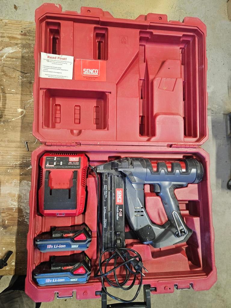 Senco f18 tacker, Ophalen of Verzenden, Zo goed als nieuw