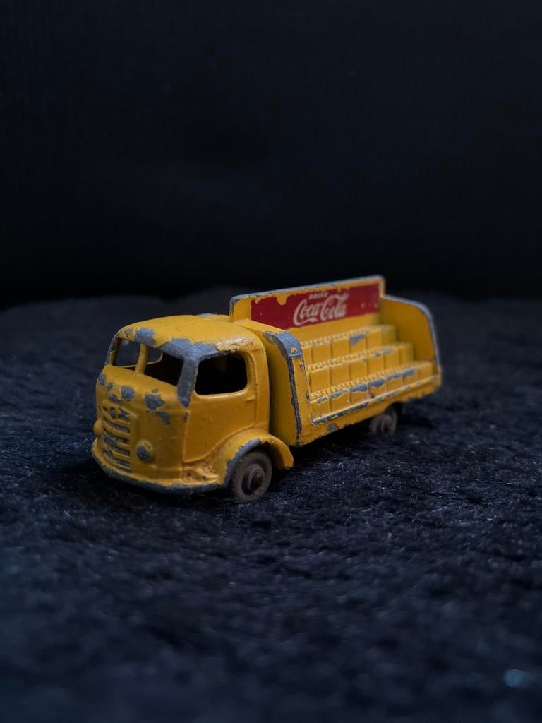 Matchbox Nr 37 Karrier Bantam Coca-Cola Vrachtwagen, Ophalen