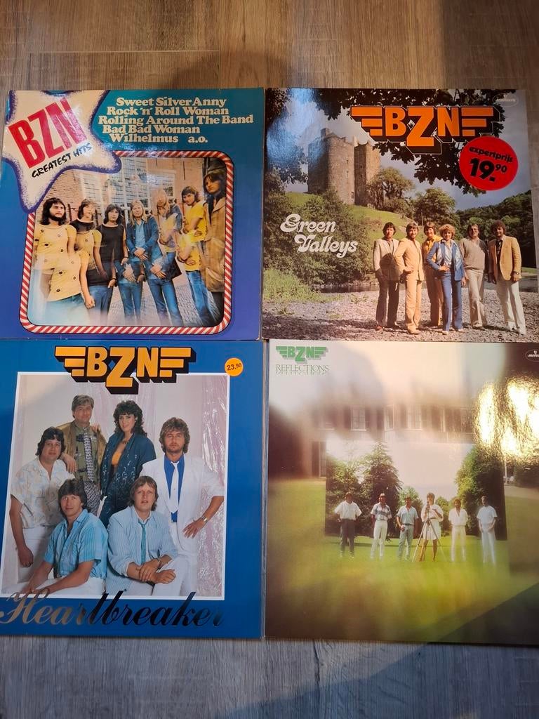 10 LPs van BZN (zie hoezen en titels), Cd's en Dvd's, Vinyl | Pop, Gebruikt, 12 inch, Ophalen of Verzenden