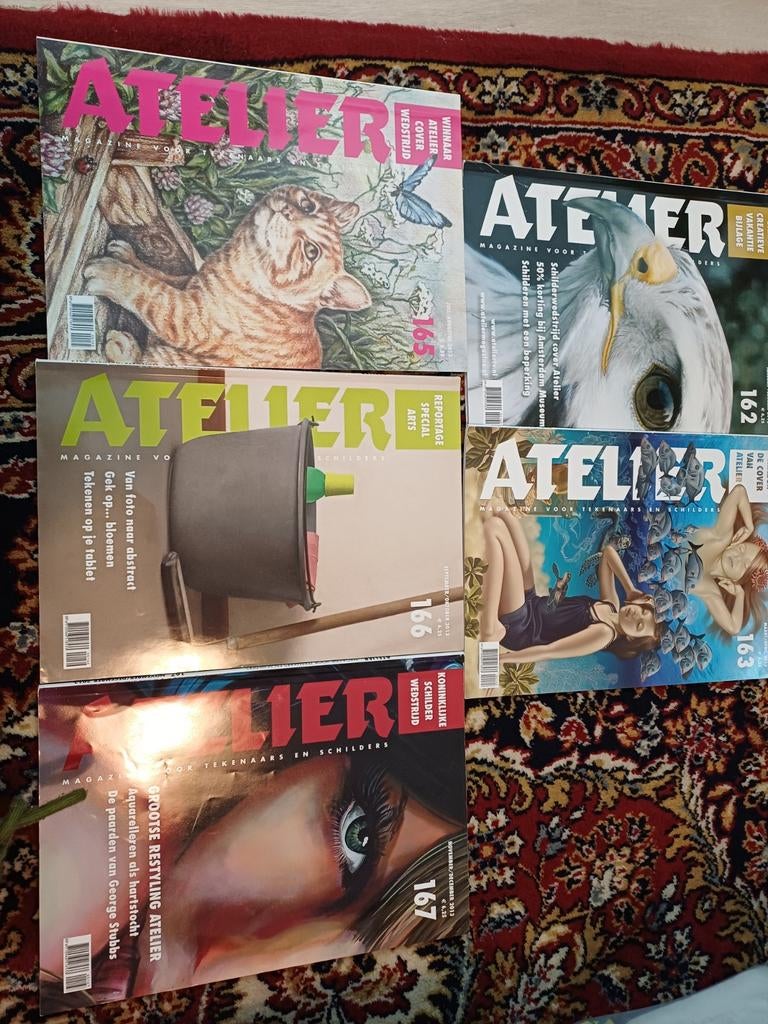 Atelier Magazine 2013, Boeken, Tijdschriften en Kranten, Ophalen of Verzenden, Gelezen, Overige typen