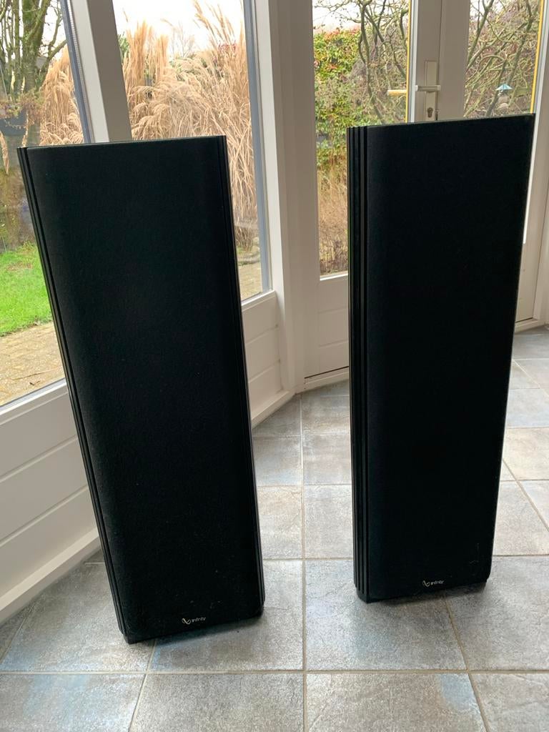 Infinity Kappa 6.2i Top kwaliteit Speakers Refoamed, Audio, Tv en Foto, Luidsprekers, Gebruikt, 120 watt of meer, Front, Rear of Stereo speakers