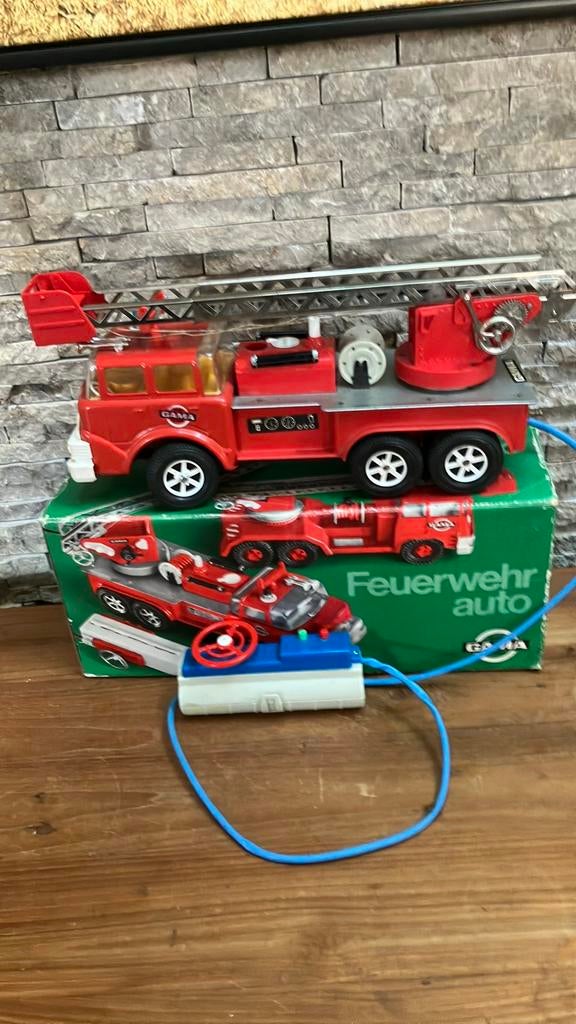Brandweerwagen GAMA, Ophalen of Verzenden, Gebruikt