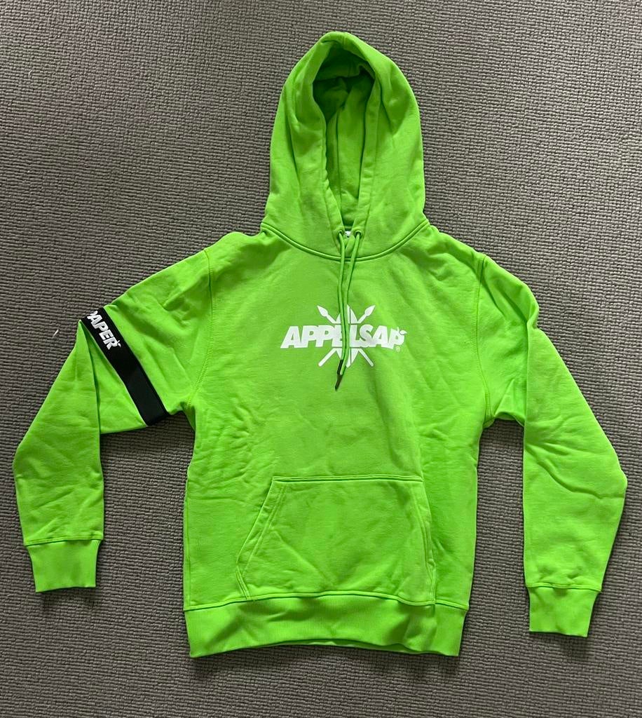 Daily Paper X Appelsap hoodie, Ophalen of Verzenden, Zo goed als nieuw, Maat 48/50 (M), Groen
