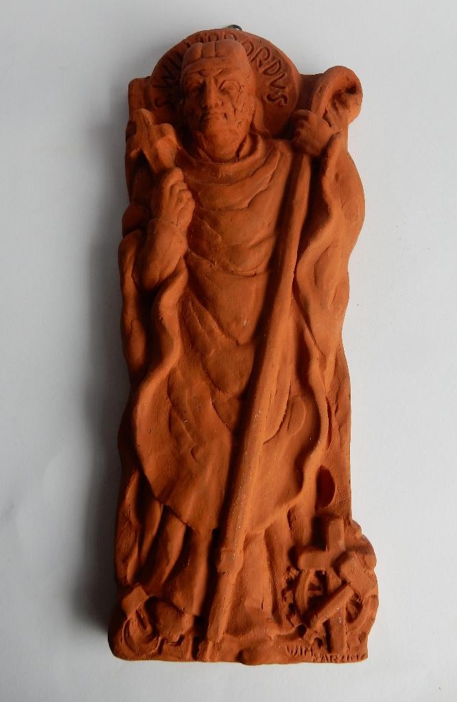 Wim Harzing plaquette S Willibrordus  1938 Russel Tiglia, Antiek en Kunst, Ophalen of Verzenden