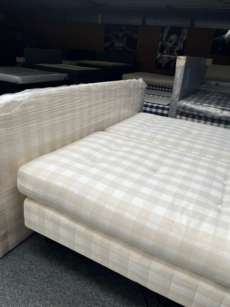 Hästens adjustable 180x210 elektrische boxspring, Ophalen, Verstelbaar, 210 cm, Tweepersoons