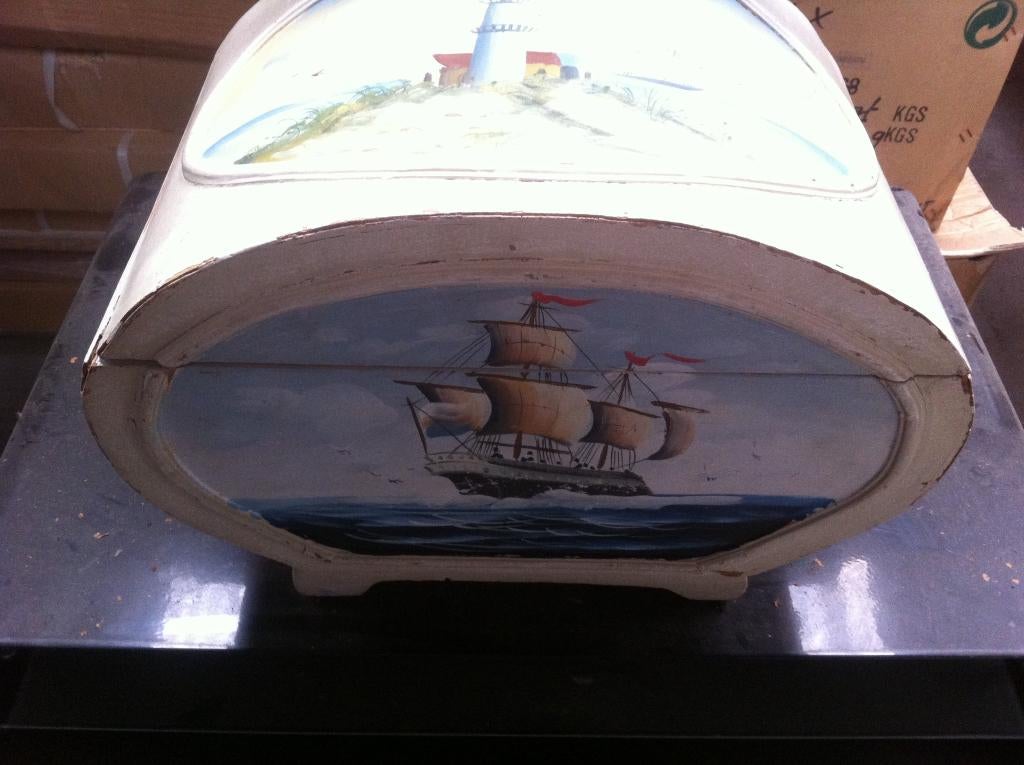 Oude Wijnkist uit de jaren 50, Ophalen, Gebruikt, Minder dan 50 cm, Minder dan 50 cm