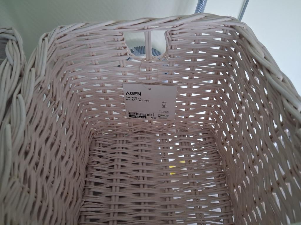 Te koop rieten mandjes, Ophalen of Verzenden, Rechthoekig