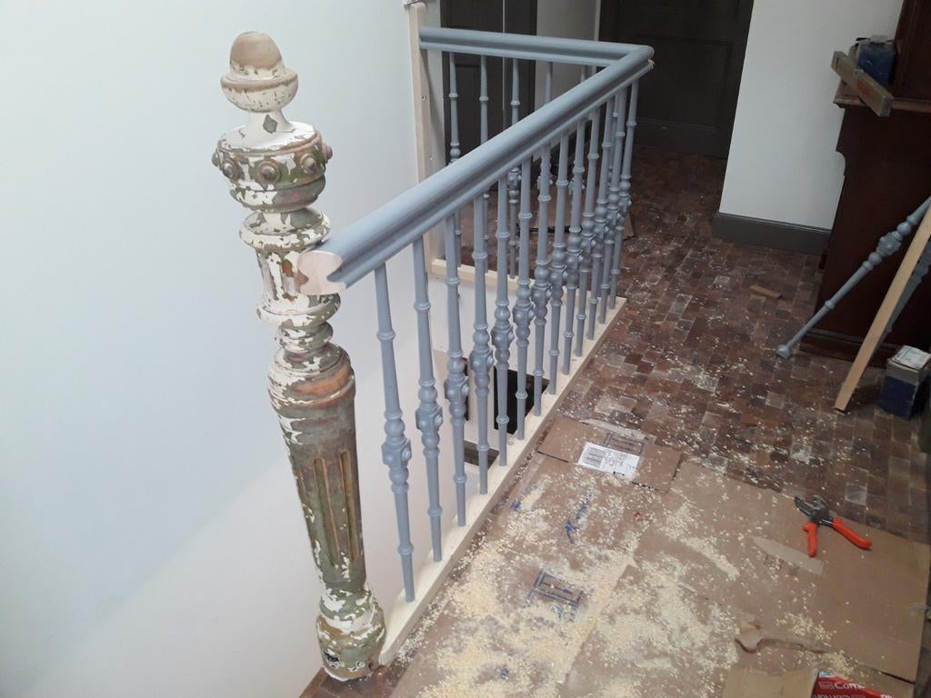 antieke trapspijlen Amsterdammertjes, Doe-het-zelf en Verbouw, Ophalen of Verzenden, Nieuw, Trap