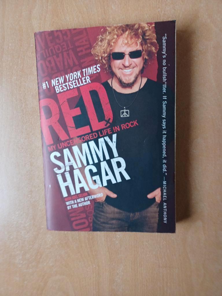 SAMMY HAGAR -  RED    (autobiografie ex-zanger VAN HALEN), Sammy Hagar, Artiest, Ophalen, Gelezen