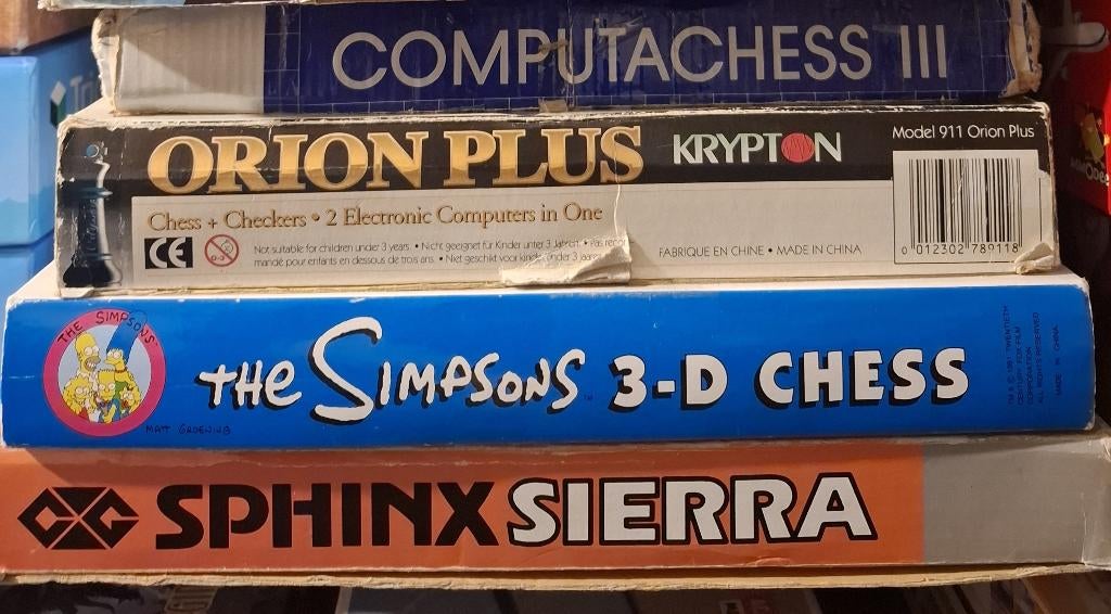 Pakket Electronisch Schaken Schaakcomputer, Ophalen of Verzenden, Gebruikt