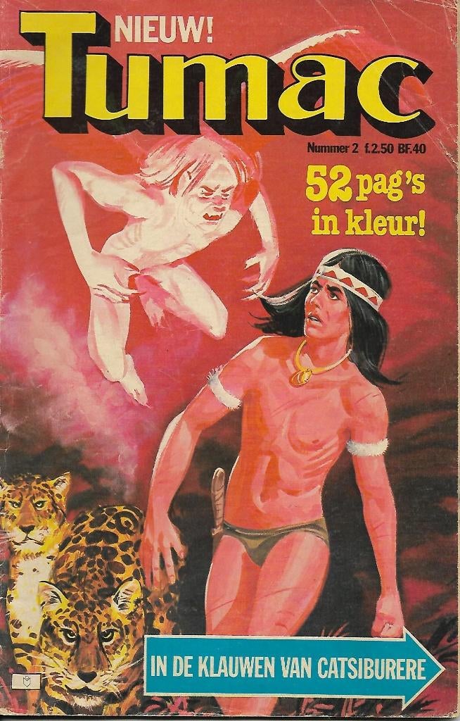Tumac - Nr. 2 In de klauwen van Catsiburere, Boeken, Eén comic, Ophalen of Verzenden, Gelezen, Amerika