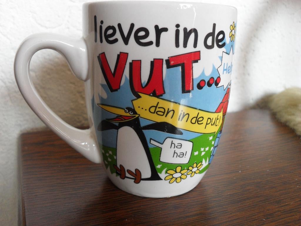VUT beker mok kom nieuw, Nieuw, Ophalen of Verzenden, Kom(men), Overige stijlen