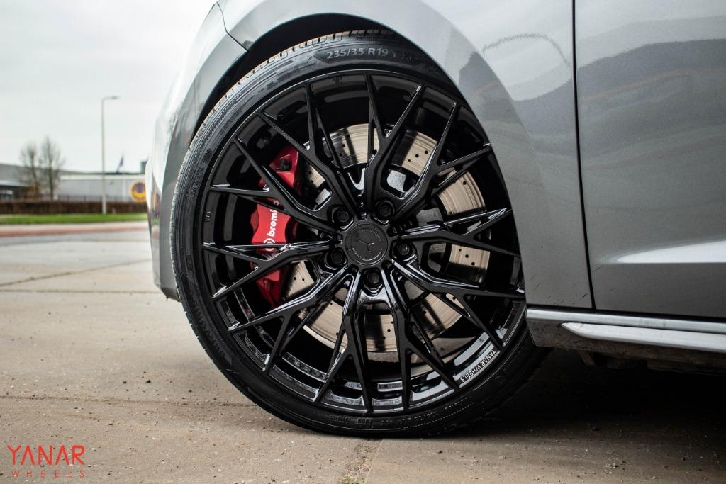 19 INCH YANAR WHEELS DNZ-20  VOOR AUDI | VW | SEAT BMW 5X112, 19 inch, Velg(en), Nieuw, Ophalen of Verzenden