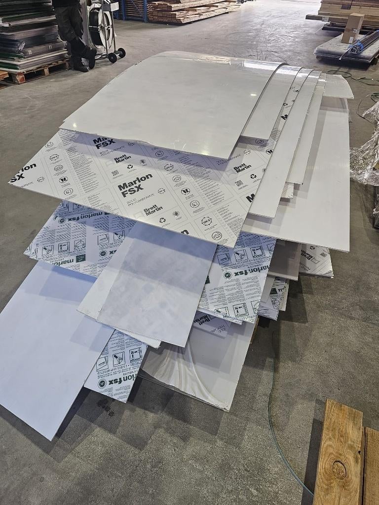 Partij plexiglas platen 2-6mm, Ophalen of Verzenden, Nieuw, Overige materialen, Minder dan 20 mm