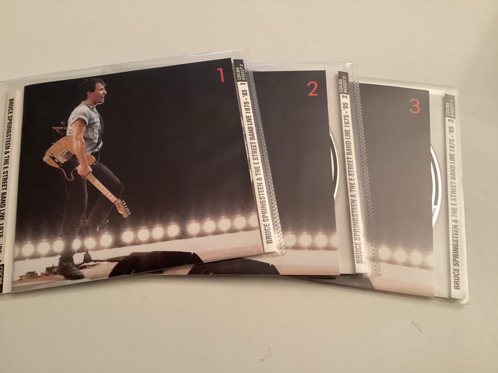 Bruce Springsteen Live 1975-85, Ophalen, Zo goed als nieuw