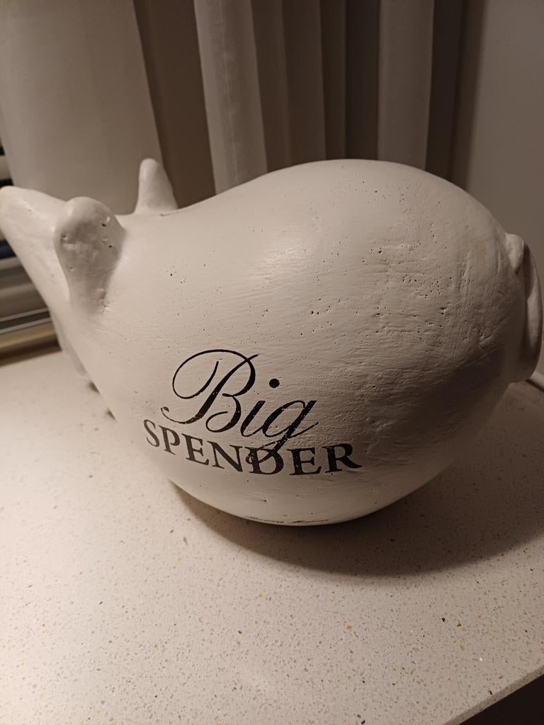 Riviera Maison.  Spaarpot muis., Verzamelen, Spaarpotten, Ophalen, Zo goed als nieuw, Steen, Aardewerk of Keramiek, Dier