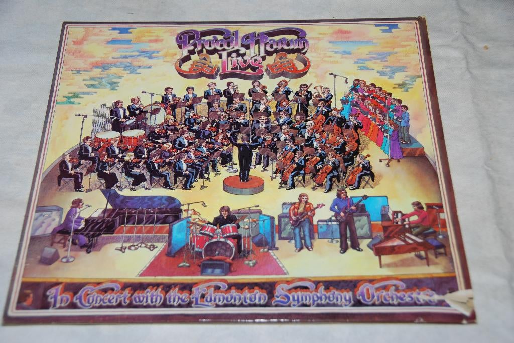 Procol Harum – Live, In Concert LP Vinyl, Ophalen of Verzenden, Gebruikt, 12 inch, Poprock